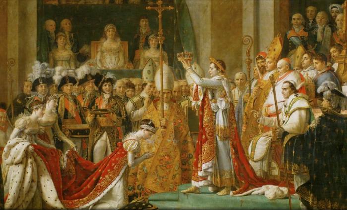 02 - LUIS DAVID - Coroação de Napoleão